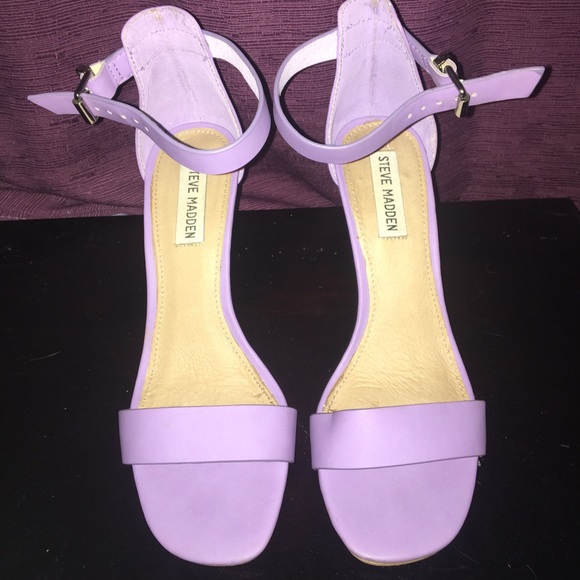 Lilac Steve Madden heals - Picture 1 of 4